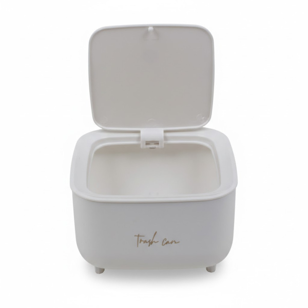 Контейнер для мусора настольный Fancy Home белый C21-9811