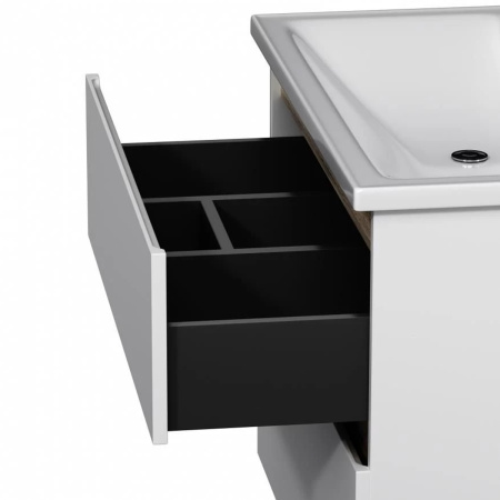 Тумба под умывальник AM.PM  M85AFHX0802WG X-Joy, подвесная, 80 см, 2 ящика, белый глянец