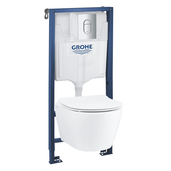 Набор GROHE Solido 4 in1 with Serel SP26 ceramic WC (101046SH0H)