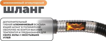 Пылесос строительный Daewoo DAVC 6030S, 3200W, объем бака 60 л, разрежение 300 мбар, производительно