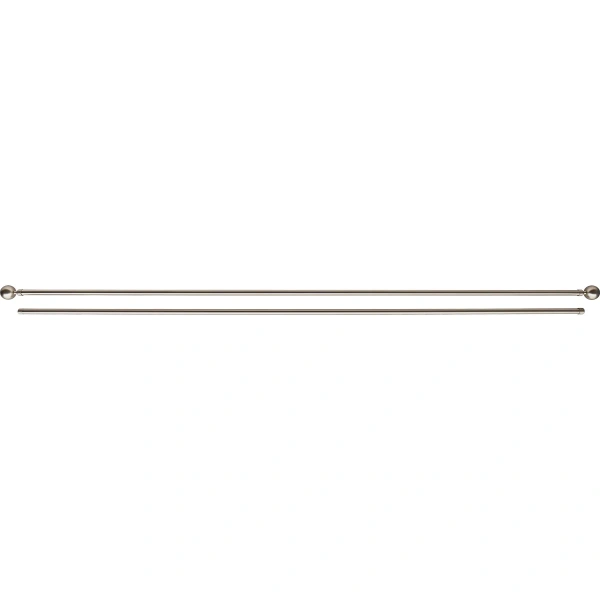 Карниз телескопический двойной Luance PALOMA 210-380 см D19 серебро 796221099