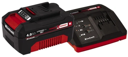 Зарядное устройство в комплекте Einhell 18V 4,0Ah PXC Starter Kit 1 (4512042)