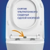 Комплект Cersanit CITY SMART CO DPL EO slim инсталляция VECTOR кнопка ESTETICA пластик черный матовы