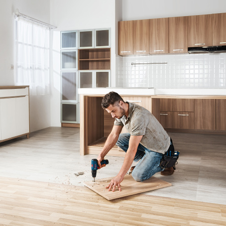 Дрель-шуруповерт аккумуляторная, ударная Bosch GSB 120-LI (2x 2.0 Ah) + набор оснастки (23 пр.)