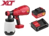 Краскораспылитель аккумуляторный WORTEX CPS 1810 в кор. ALL1 XLT SET 18В, 1 акк., 4 Ач, 700 мл/мин, 