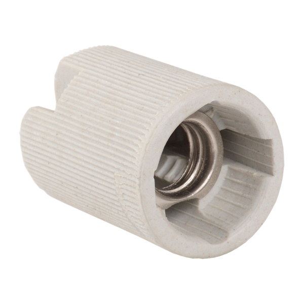 Патрон подвесной керамический, Е14 , стикер на изделии, Пкр14-04-К43 IEK