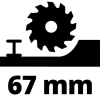 Пила циркулярная сетевая Einhell TC-CS 1410 (4331050)