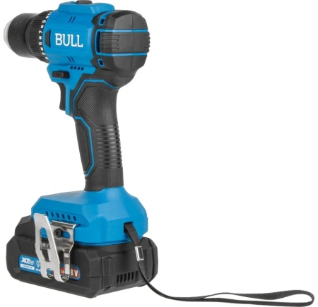 Дрель-шуруповерт аккумуляторный BULL SR 1803 в чем. XLTpro БЕСЩЕТ., 2x2 А*ч, 18 В, 45 Н*м, БЗП 10 мм