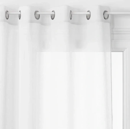 Тюль Atmosphera Georgette 140х240 см белый 146273Z