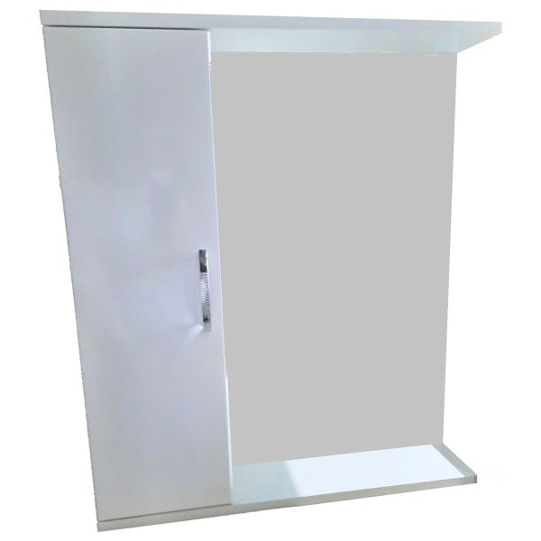 Шкаф-зеркало Енисей 60 Белый