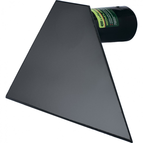 Мотыга стальная, 190х120 мм, прямая, без черенка, Россия// Сибртех