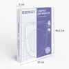 Сиденье BERGES дюропласт Real Slim SO крепление микролифт, быстросъем, металл арт.010303
