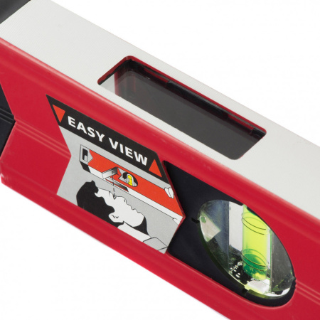 Уровень алюминиевый магнитный, 600 мм, фрезерованный, 3 глазка (1 зеркальный), усиленный// MATRIX