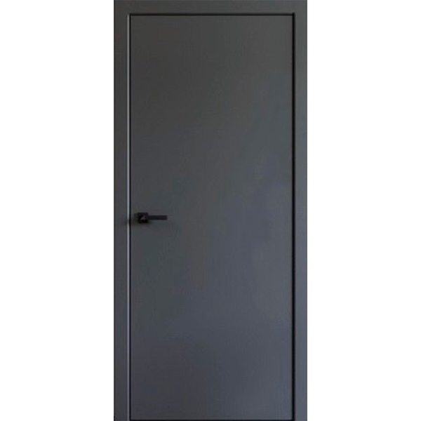 Дверное полотно ДШ эмаль антрацит 7015 Дверное полотно 60