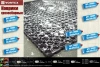 Коврик ячеистый, грязесборный  40*60*1,6см VORTEX /12