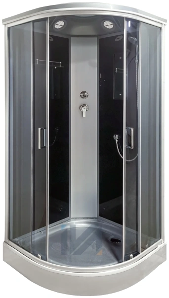 Душевая кабина IVA SC010CTG 1000*1000*2150  низкий серый поддон, тонированное стекло