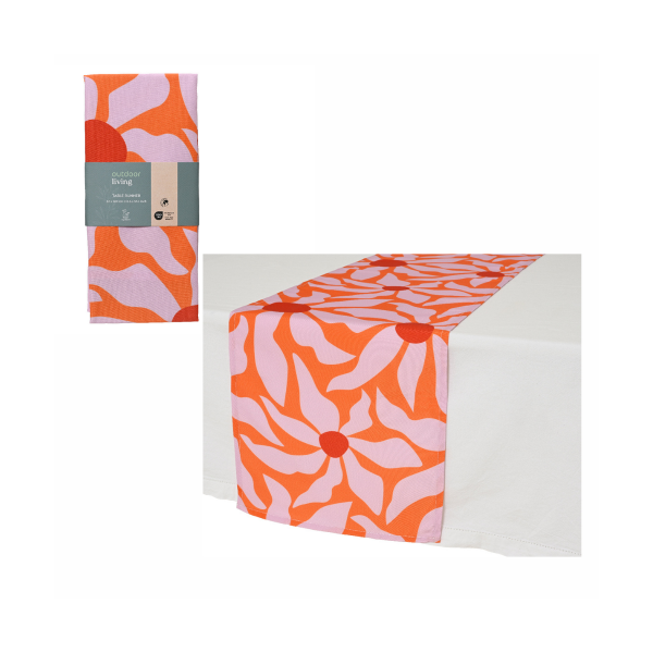 Дорожка сервировочная для стола Summer Joy 32х140 см 830694 Kmg