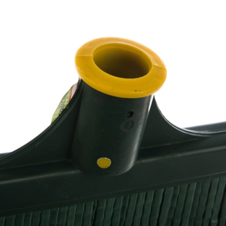 Метла полипропиленовая, 240х160 мм, плоская распушенная, без черенка, Россия// Сибртех