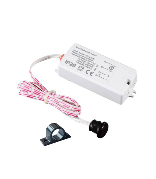 Датчик движения VT/MS10/MAX.500W/WHT/SUR/IP20/IR/MOTION SENSOR 6110140