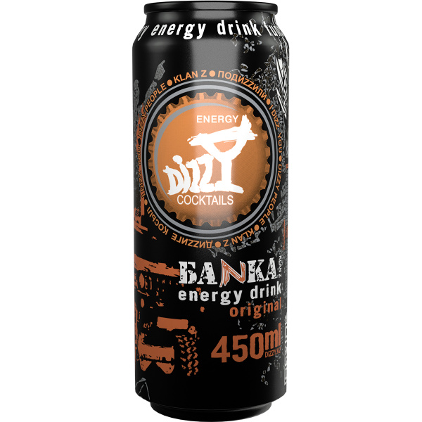 Dizzy BANKA ORIGINAL Энерджи 0,45л