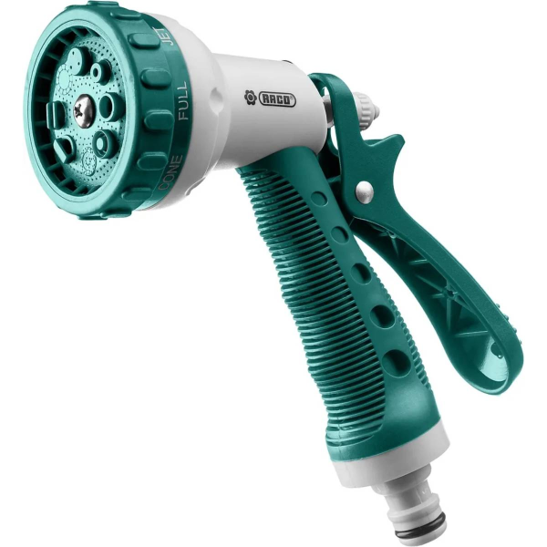 Пистолет поливочный пластиковый 8 режимов, с TPR RACO 508C П 4255-55/508C-18