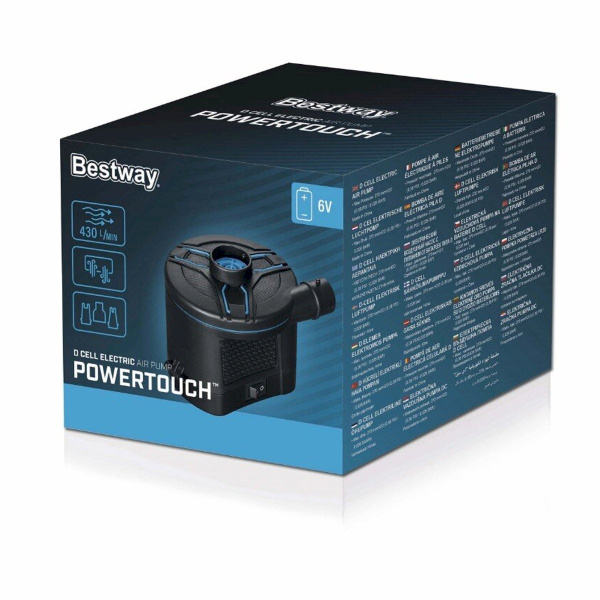 Насос электрический Bestway D Cell Electric 430 л/мин от батареек 4хLR20 в кпл не входят 62254