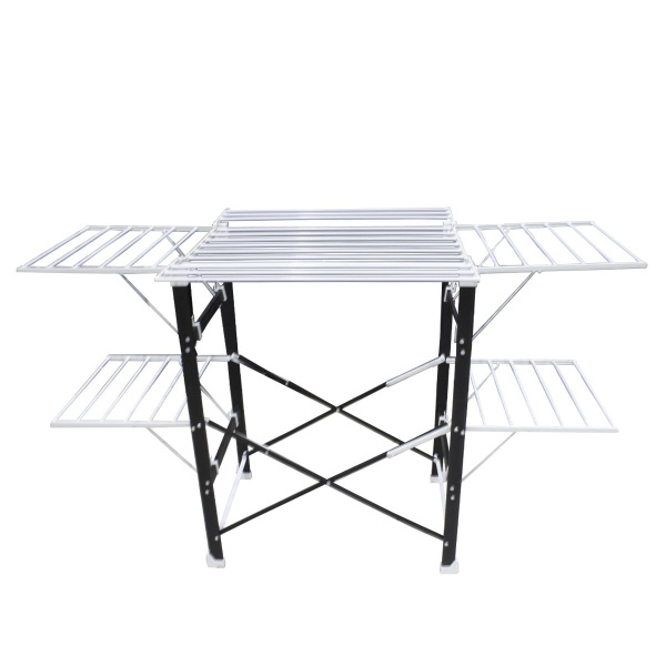 Сушилка напольная для белья складная на колесах 175х112х83см 8029 CN