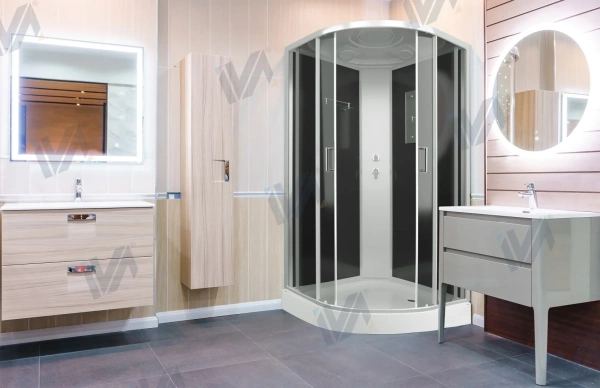 Душевая кабина IVA SC09CT, 900*900*2150 низкий поддон, тонированное стекло
