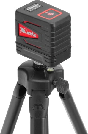 Лазерный уровень QBC GREEN Pro SET, 20 м, зеленый луч, батарейки, штатив// MTX