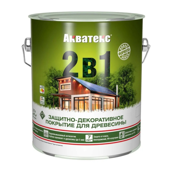 Текстурное покрытие - Акватекс (2,7 л) - венге