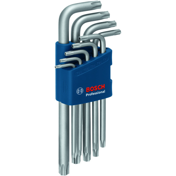 Набор ключей Torx 9 шт. 10-50 мм BOSCH 1600A01TH4