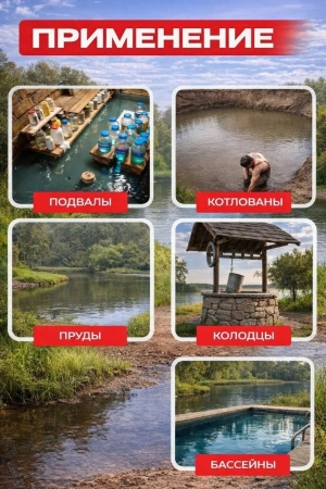 Насос дренажный НД-13000П/35 Ресанта