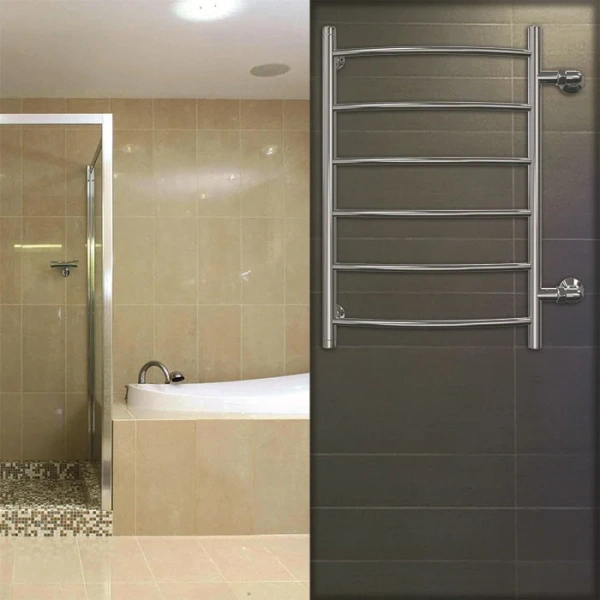 Полотенцесушитель Арго Л*6" Классик"2 50-80*1 (К*бок, Дуга) арт.07035