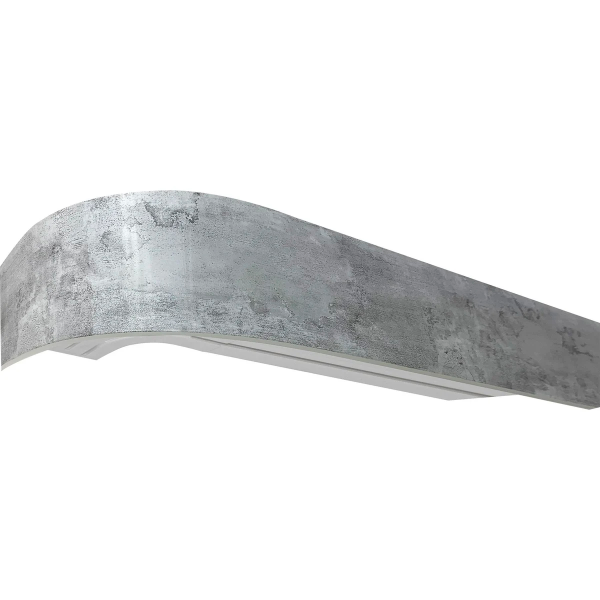 Карниз Классика Туман в сборе 3-х рядный 2 м, бленда 7см 133450200