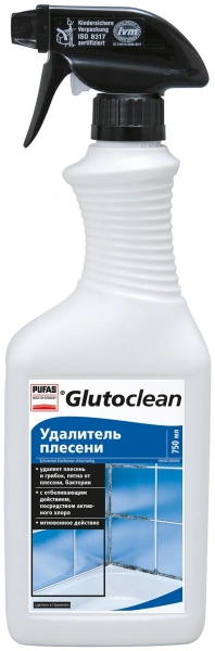 Средство Pufas Glutoclean 750мл удалитель плесени с хлором