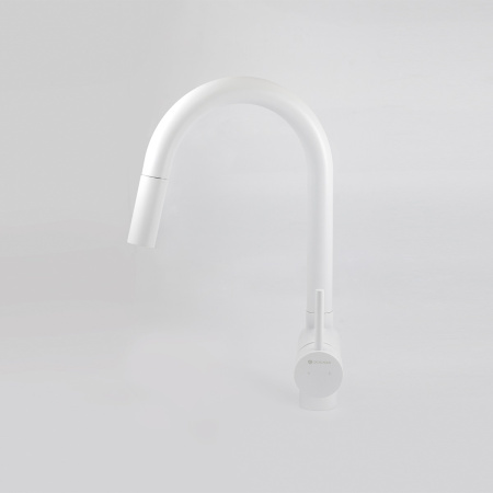Смеситель д/кухни с вытяж.изливом GROSS AQUA 3140609MW Extra
