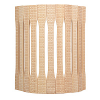 Абажур для светильника "Банные штучки" , угловой, липа, с орнаментом "Рогожка", 31х9х22 см