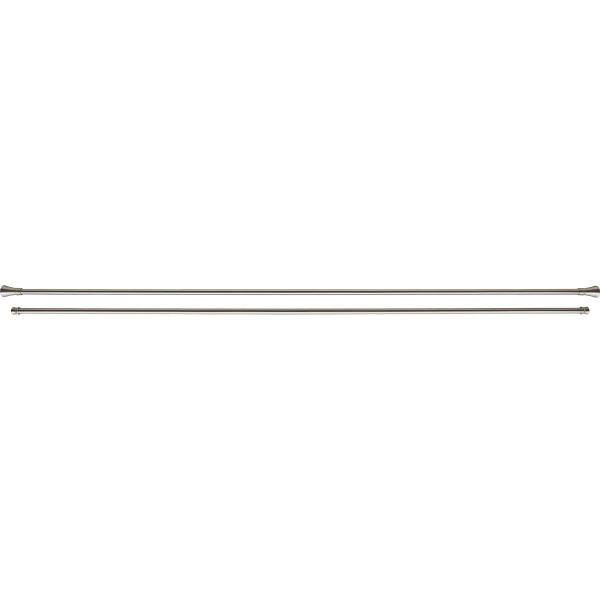 Карниз телескопический двойной Luance LOTUS 210-380 см D19 SILVER 795521099