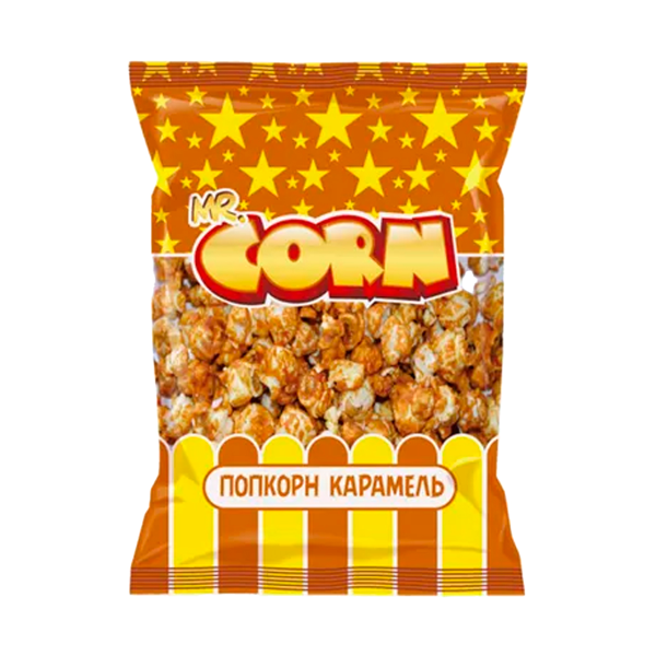 ПОПКОРН MrCorn КАРАМЕЛЬ 100г Р627
