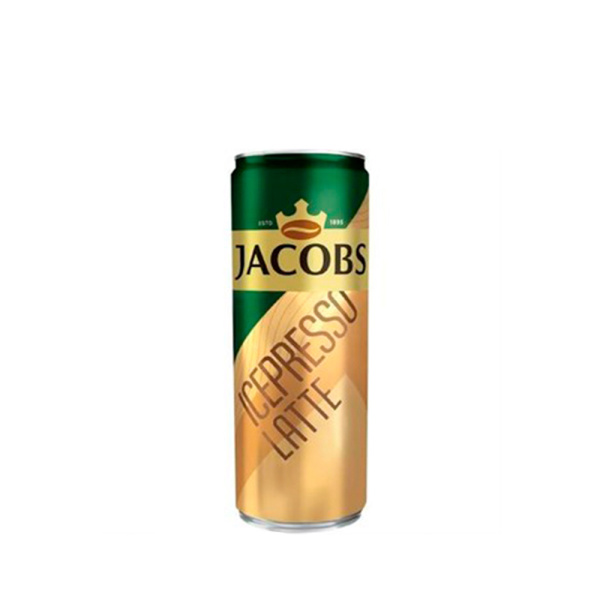 Кофейный напиток JACOBS ICEPRESSO LATTE 250 мл ж/б
