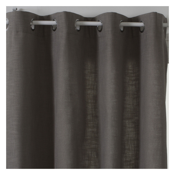 Штора портьерная Atmosphera Clem 140х240 см темно-серый