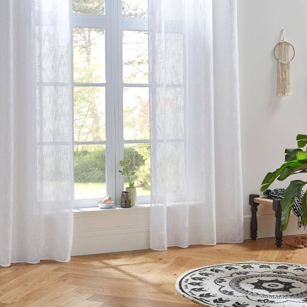 Тюль Atmosphera Alton 140 x 240 см белая 146272Z