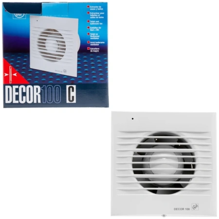 Вентилятор SOLER PALAU накладной Decor 100C