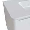 Тумба IDDIS с умывальником, напольная, 100 см, белая, Edifice, IDDIS, EDI10WFi95K