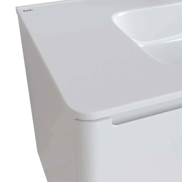 Тумба IDDIS с умывальником, напольная, 100 см, белая, Edifice, IDDIS, EDI10WFi95K
