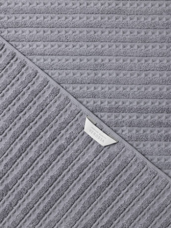 Полотенце Verossa махровое 50х90 см Pique texture Цвет Графит
