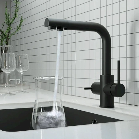 Смеситель д/к с подк.к фильтр.в.GROSS AQUA 3120609MB Ecolife