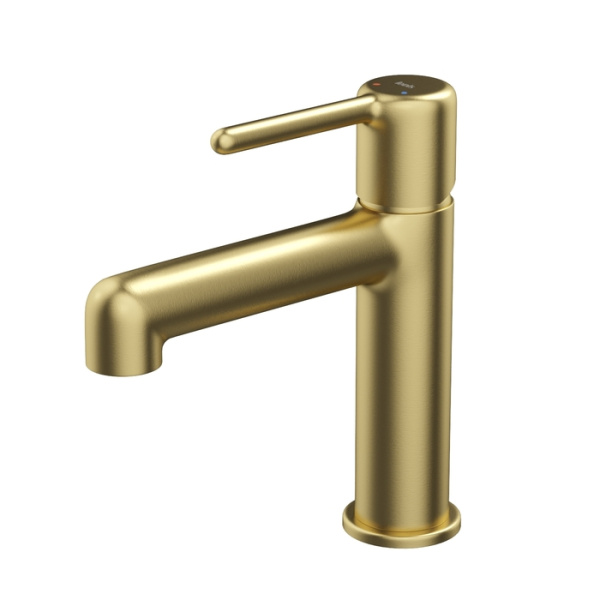 Cмеситель д/р, золотой матовый, Aiger, IDDIS, AIGMG00i01