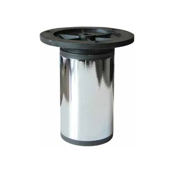 Опора мебельная круглая d50 100-120 мм, хром STARFIX, арт.SMF-5981