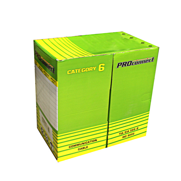 КАБЕЛЬ FTP 4PR CAT6 CCA 23AWG /PROCONNECT/ 305м